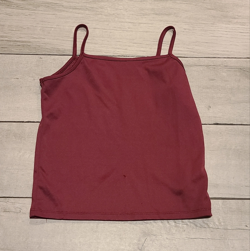 🥠Art Class maroon tank🧋